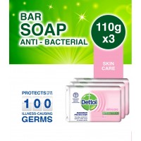 Dettol Soap Skincare (110g x 3)